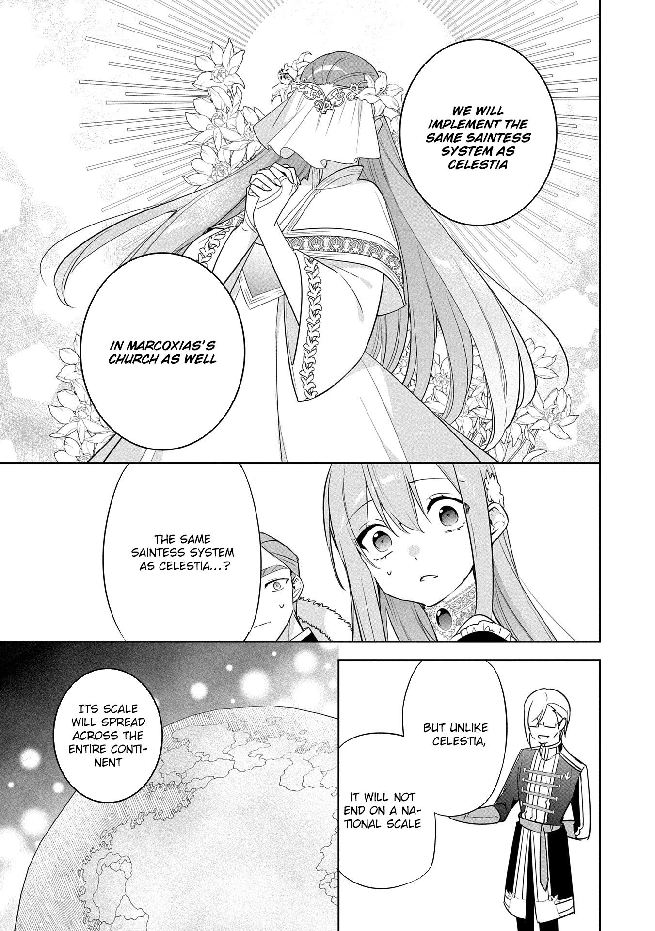 The Oblivious Saint Who Leaks Power Finds Happiness in Her New Home Chapter 25 Page 11